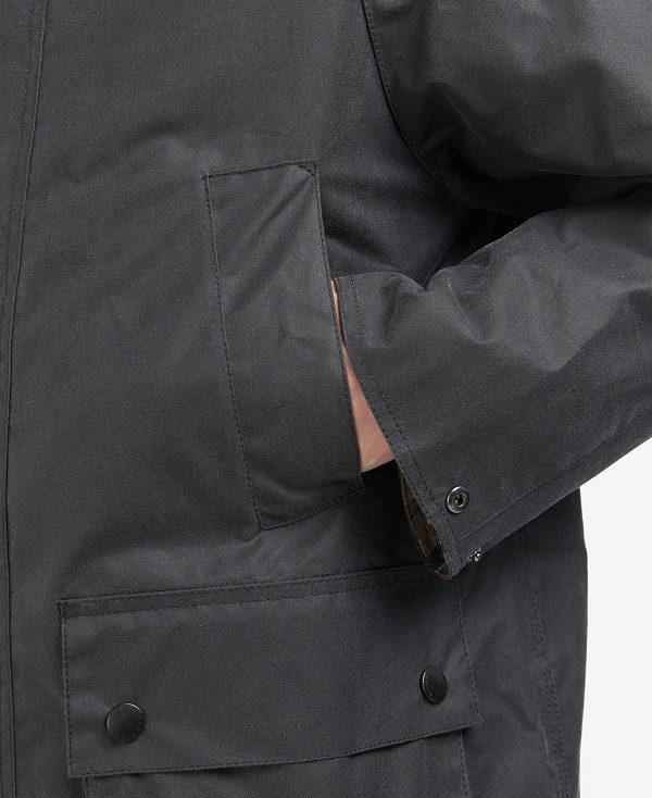 Barbour Os Bedale Wax Jacket Grå | BABO87258