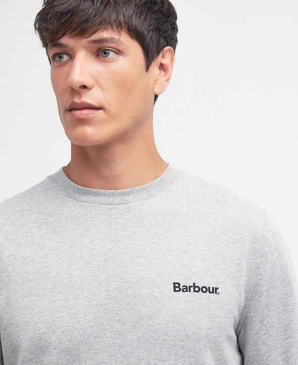 Barbour Ossett Graphic Sweatshirt Grå | BABO88451