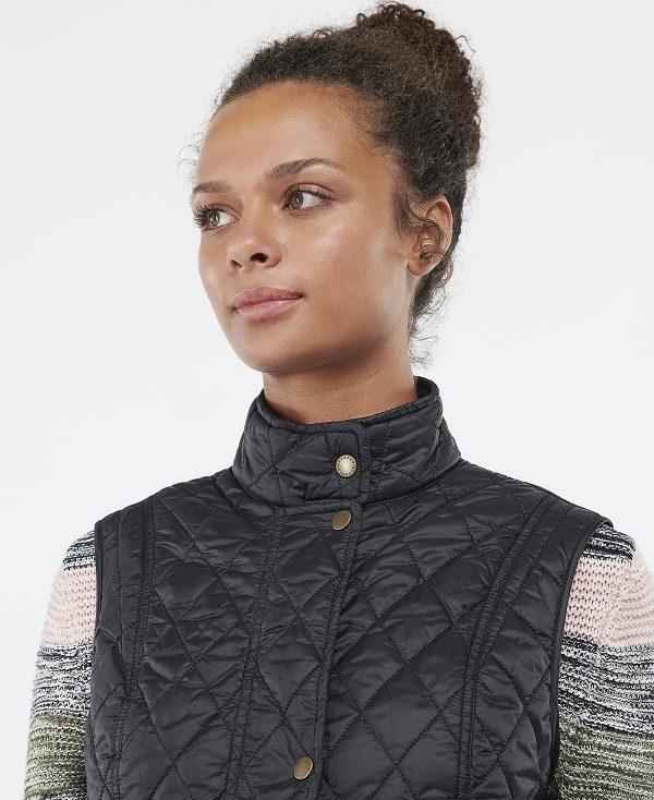 Barbour Otterburn Gilet Sort | BABO89430