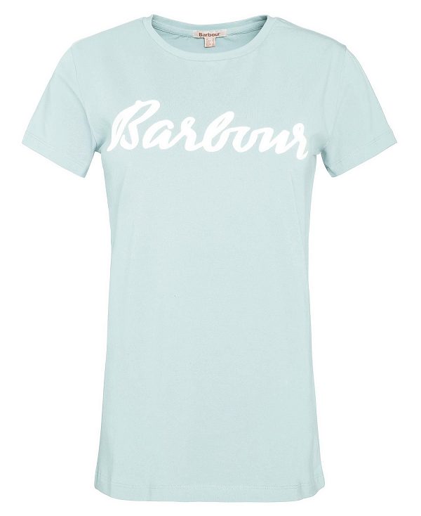 Barbour Otterburn T-shirt Blå | BABO89554