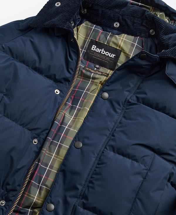 Barbour Oversized Beaufort Puffer Jacket Mørkeblå | BABO87389