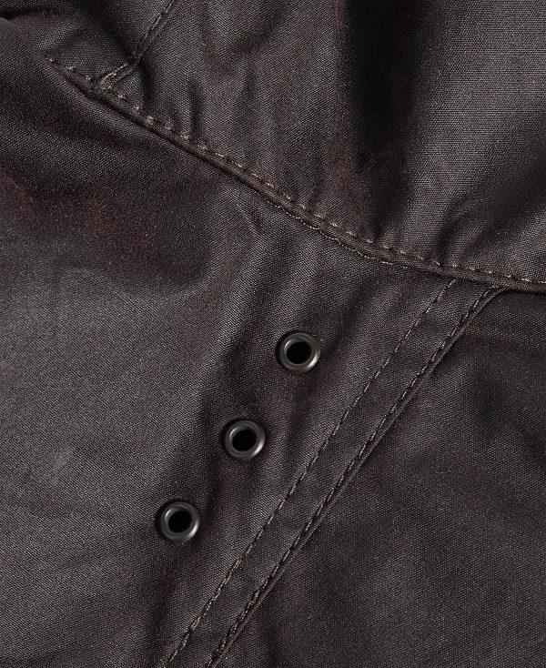 Barbour Oversized Beaufort Waxed Jacket Sort | BABO87277