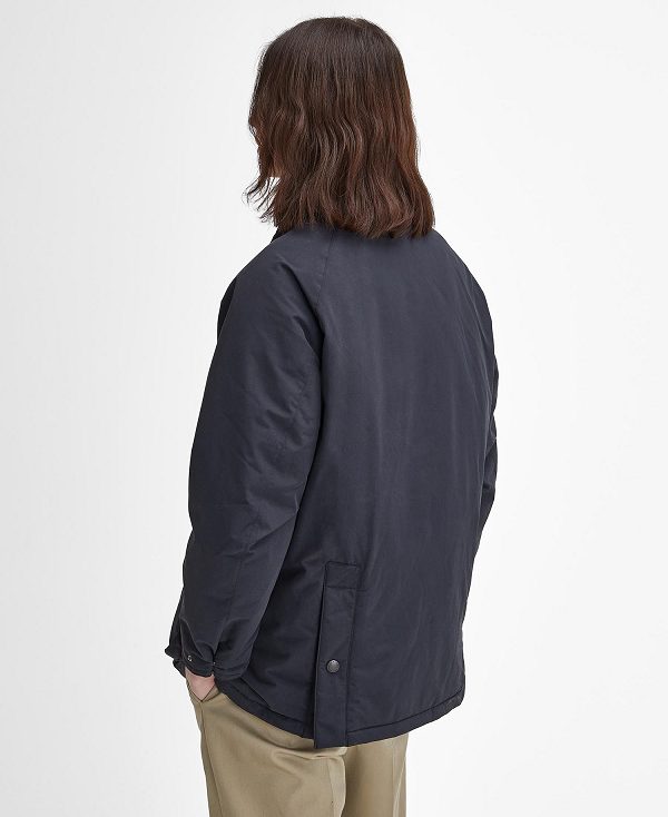 Barbour Oversized Bedale Padded Jacket Sort | BABO87500