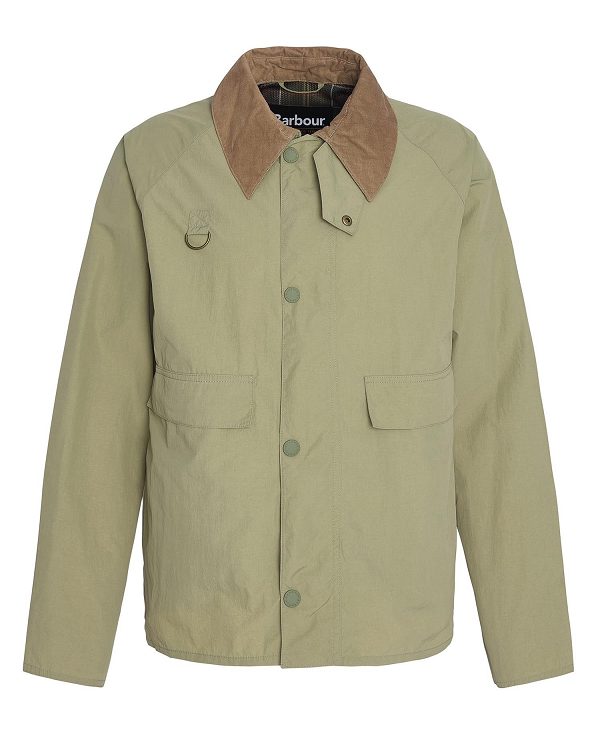 Barbour Oversized Spey Showerproof Jacket Olivengrøn | BABO87435