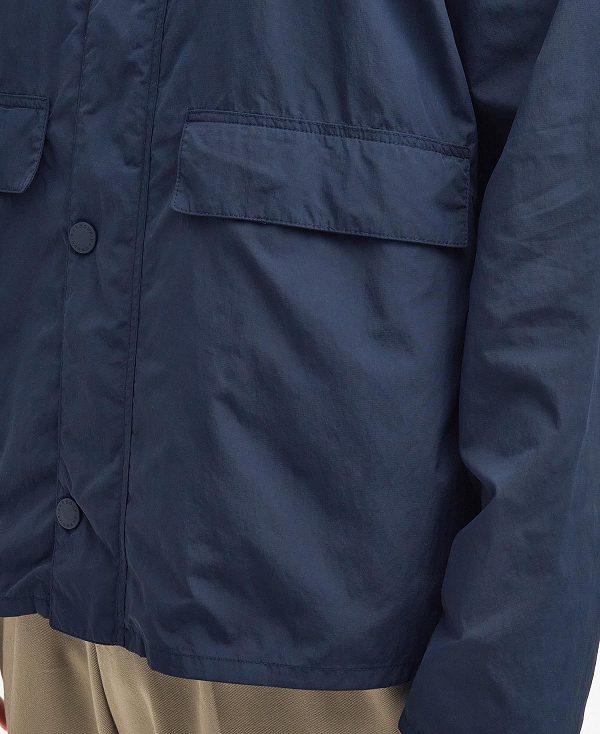 Barbour Oversized Spey Showerproof Jacket Mørkeblå | BABO87436