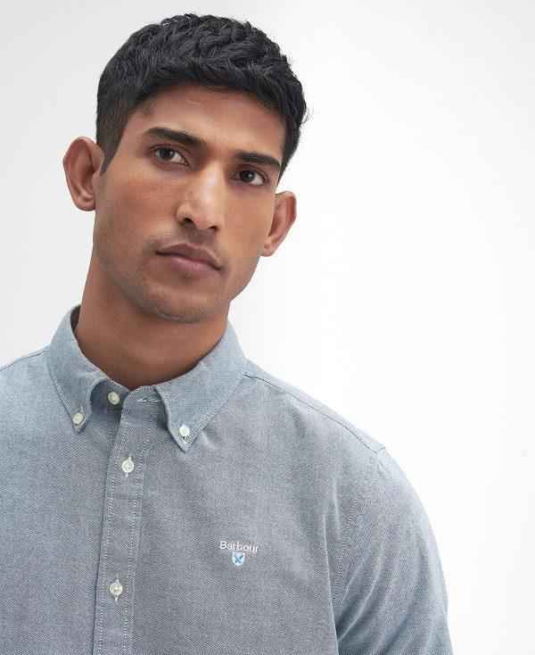 Barbour Oxford Tailored Long-sleeved Shirt Grøn | BABO87885