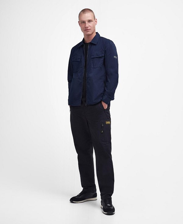 Barbour Parson Overshirt Mørkeblå | BABO87974