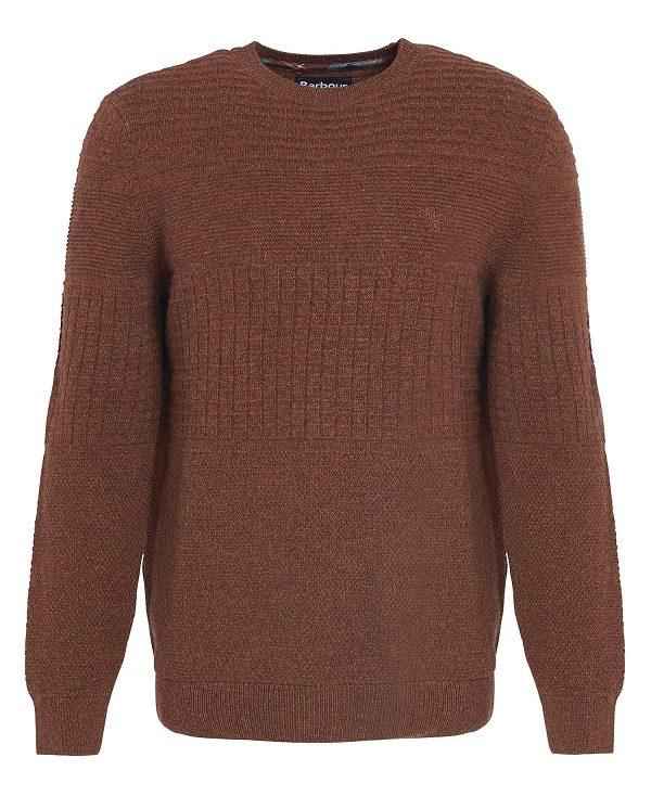 Barbour Pegswood Knitted Jumper Brune | BABO88600