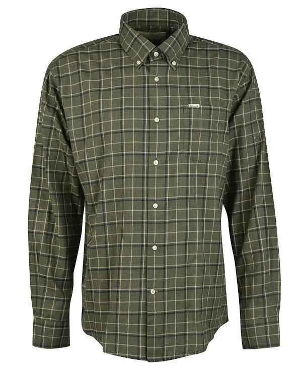 Barbour Pelton Shirt Olivengrøn | BABO87930