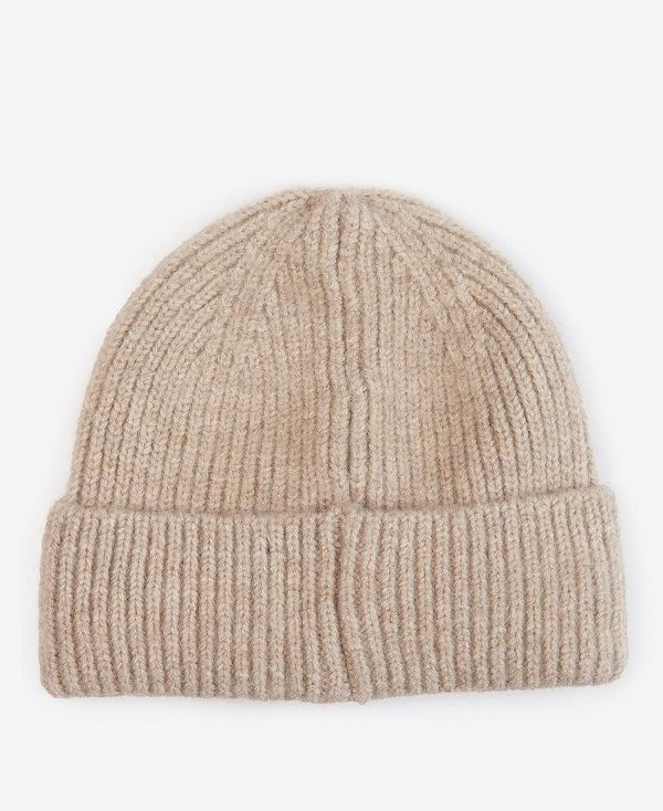 Barbour Pendle Beanie Beige | BABO90001