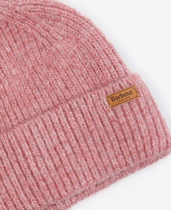 Barbour Pendle Beanie Lyserød | BABO90041