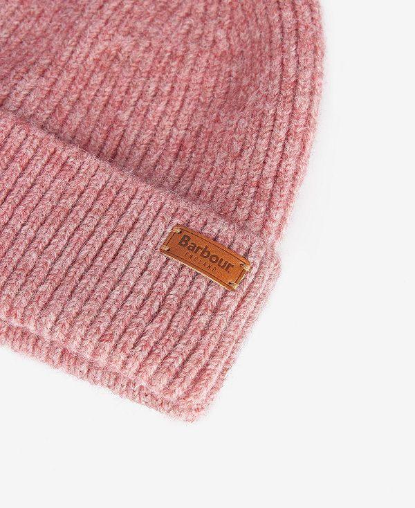 Barbour Pendle Beanie Lyserød | BABO90041