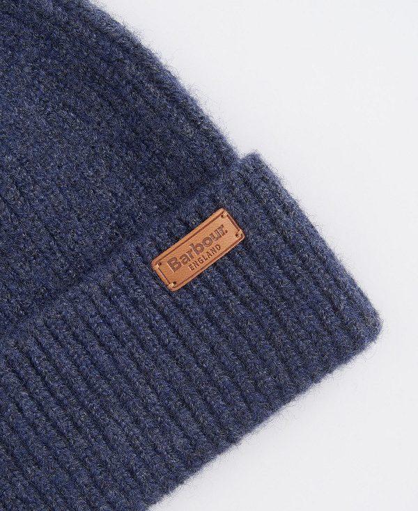 Barbour Pendle Beanie Mørkeblå | BABO90051