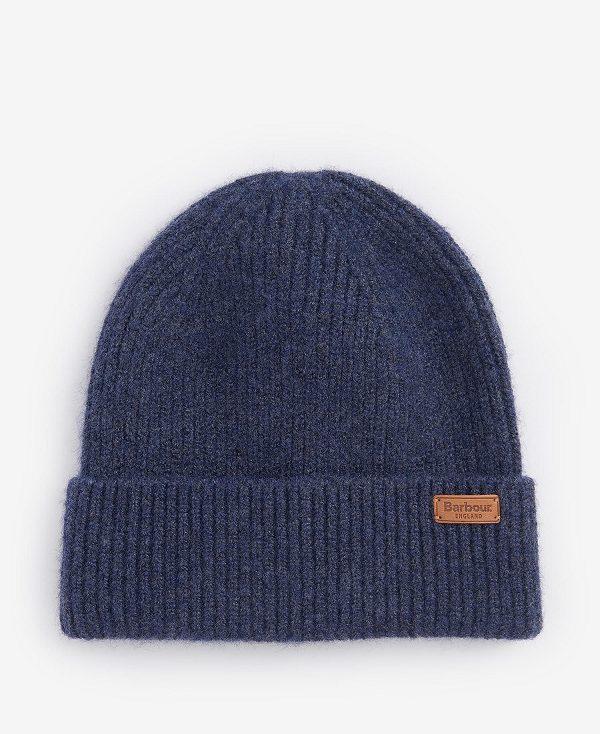 Barbour Pendle Beanie Mørkeblå | BABO90051