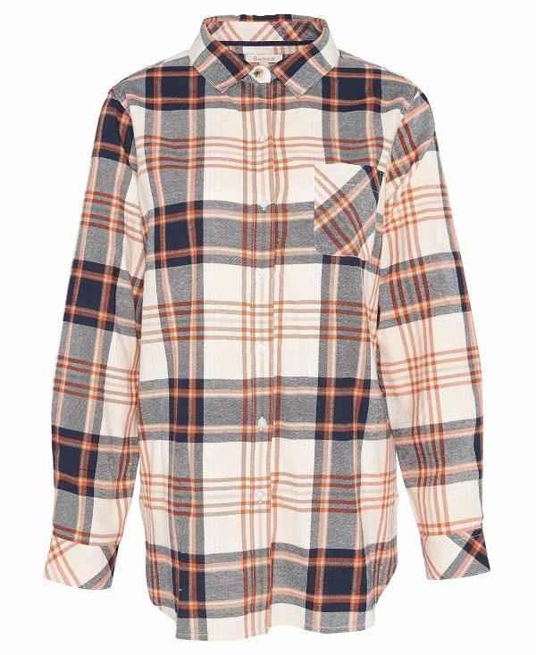 Barbour Pendula Regular Long-sleeved Shirt Tartan | BABO89510