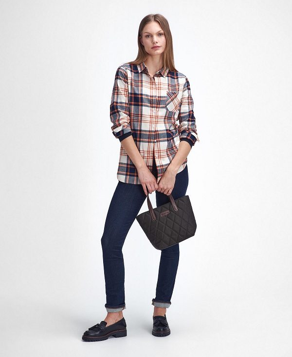 Barbour Pendula Regular Long-sleeved Shirt Tartan | BABO89510