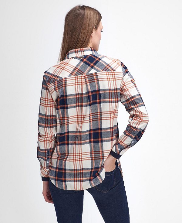 Barbour Pendula Regular Long-sleeved Shirt Tartan | BABO89510