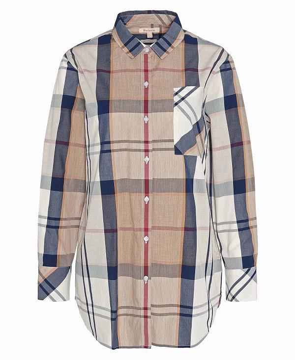 Barbour Perthshire Long-sleeved Shirt Tartan | BABO89516