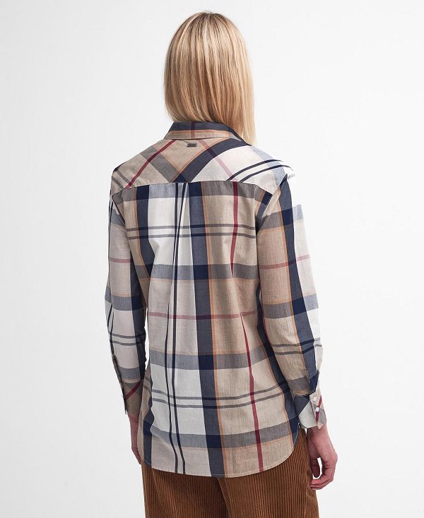 Barbour Perthshire Long-sleeved Shirt Tartan | BABO89516