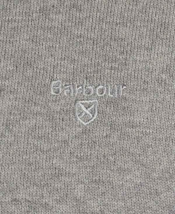 Barbour Pima Cotton Crew Neck Grå | BABO88544