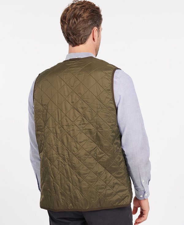 Barbour Polarquilt Zip-in Liner Olivengrøn | BABO87517