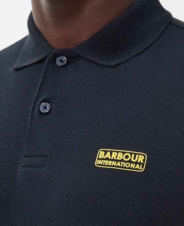 Barbour Polo Shirt Sort | BABO88050