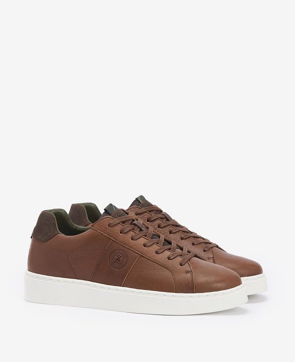 Barbour Ponting Trainers Brune | BABO88889