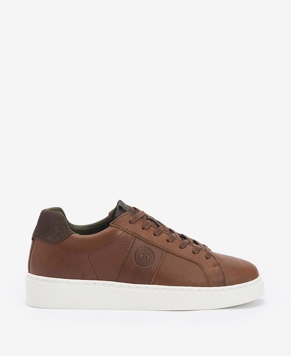 Barbour Ponting Trainers Brune | BABO88889