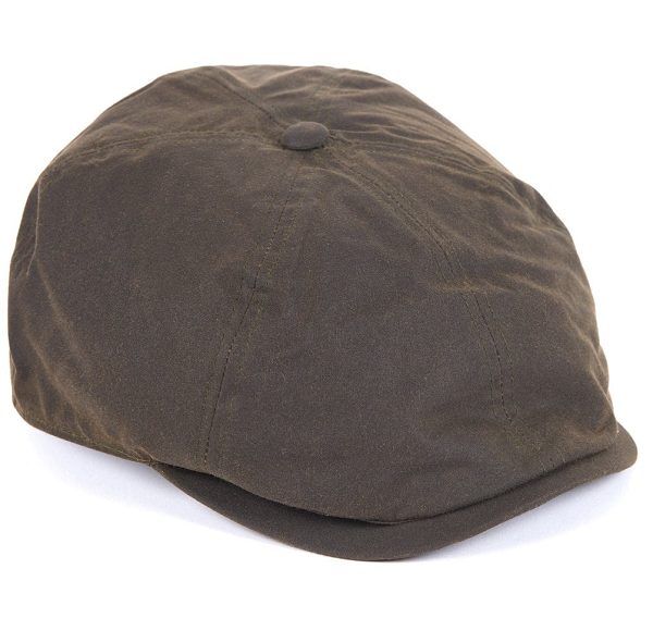 Barbour Portland Bakerboy Hat Olivengrøn | BABO89070