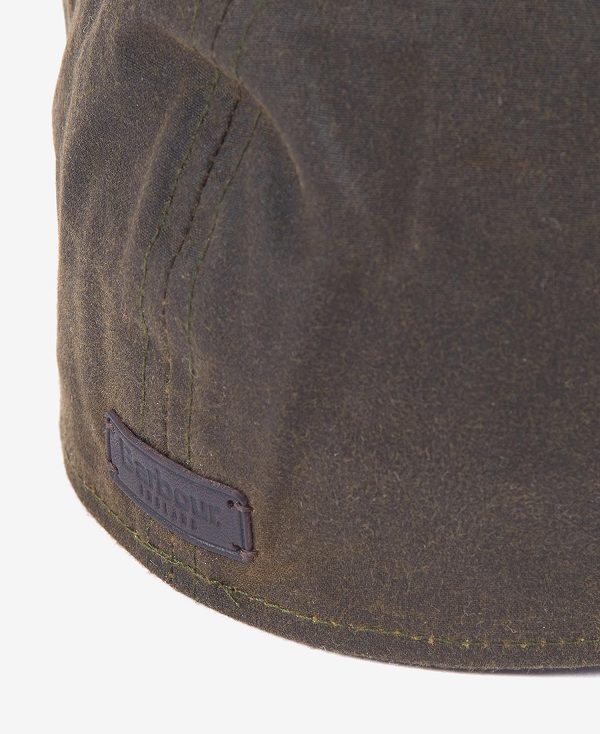 Barbour Portland Bakerboy Hat Olivengrøn | BABO89070