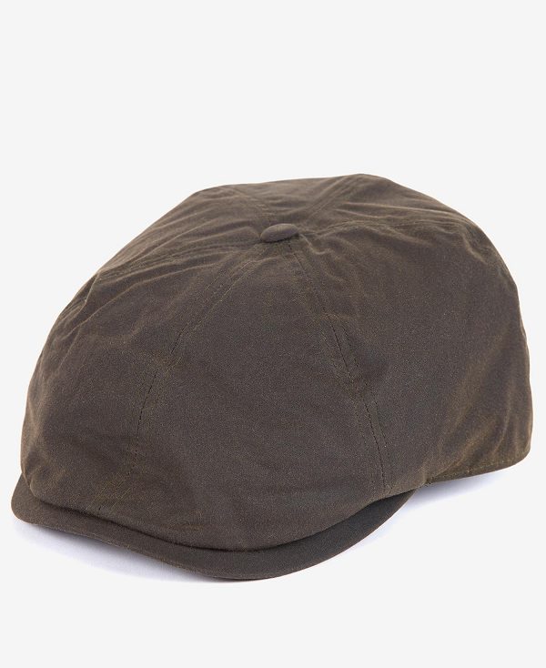 Barbour Portland Bakerboy Hat Olivengrøn | BABO89070