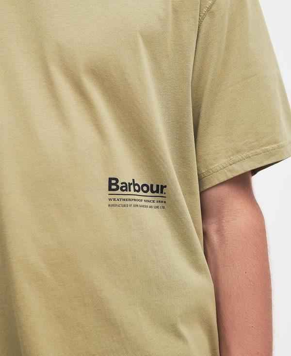 Barbour Portland Oversized T-shirt Olivengrøn | BABO88306