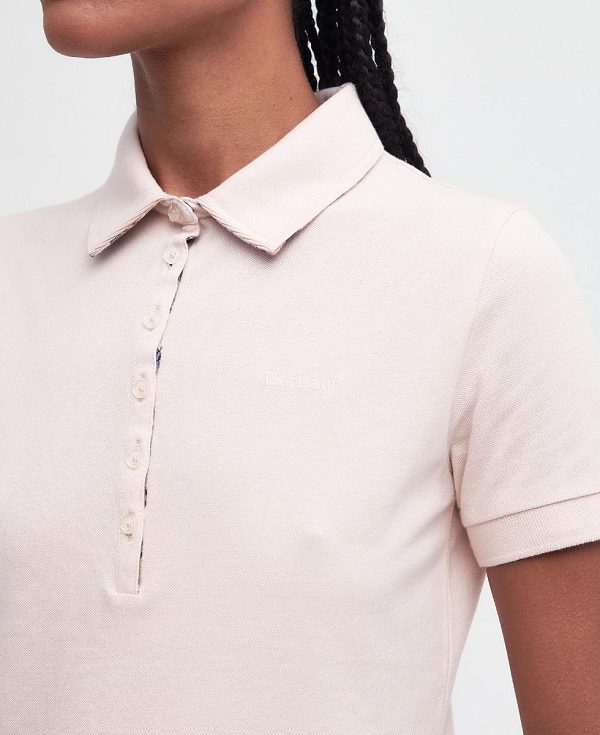 Barbour Portsdown Polo Shirt Lyserød | BABO87591