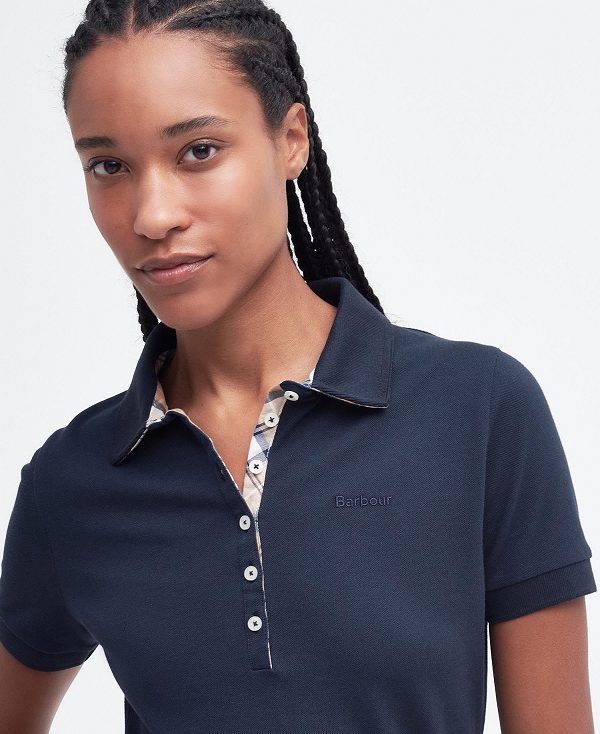 Barbour Portsdown Polo Shirt Mørkeblå | BABO89571