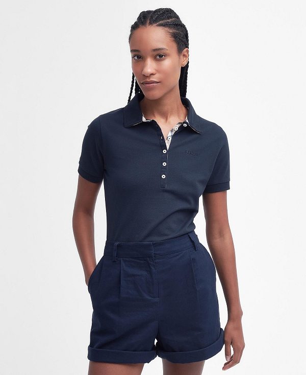 Barbour Portsdown Polo Shirt Mørkeblå | BABO89571