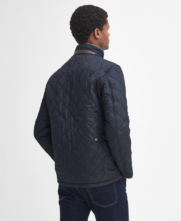 Barbour Powell Quilted Jacket Mørkeblå | BABO87343