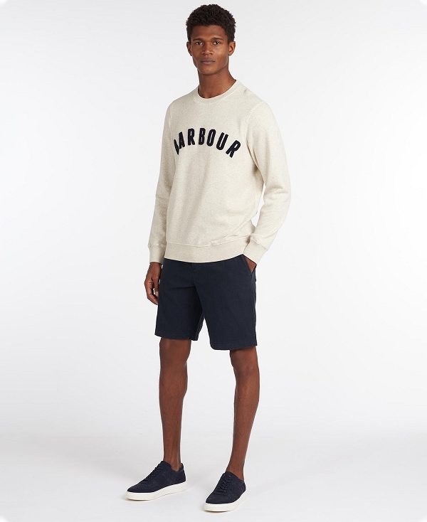 Barbour Prep Logo Sweatshirt Grå | BABO88422