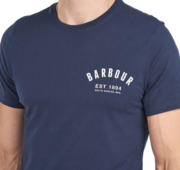 Barbour Preppy T-shirt Mørkeblå | BABO88272