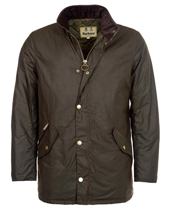 Barbour Prestbury Wax Jacket Olivengrøn | BABO87285