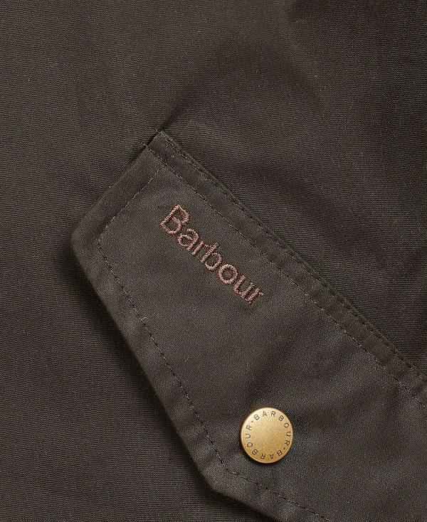 Barbour Prestbury Wax Jacket Olivengrøn | BABO87285