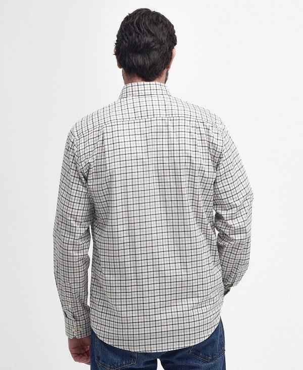 Barbour Preston Shirt Grå | BABO87909