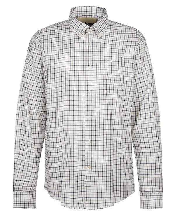 Barbour Preston Shirt Grå | BABO87909