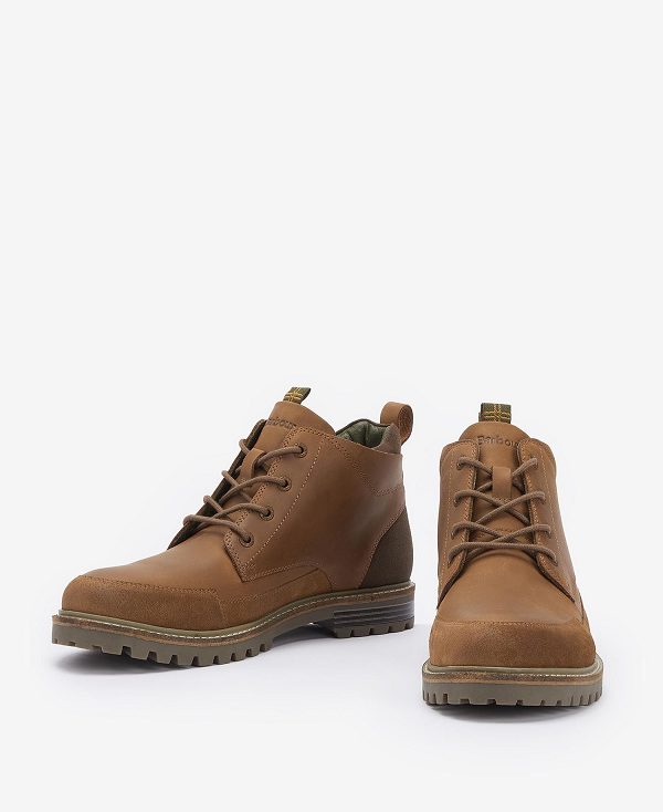 Barbour Quartz Derby Boots Brune | BABO88860