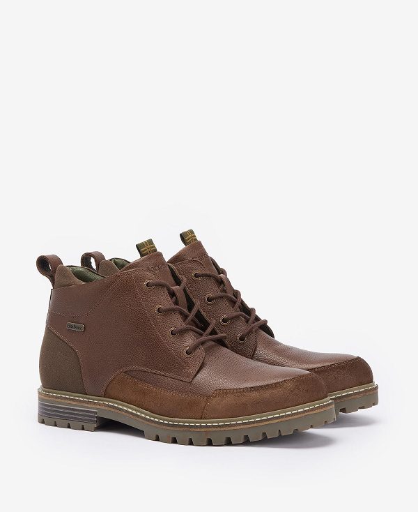 Barbour Quartz Derby Boots Brune | BABO88869