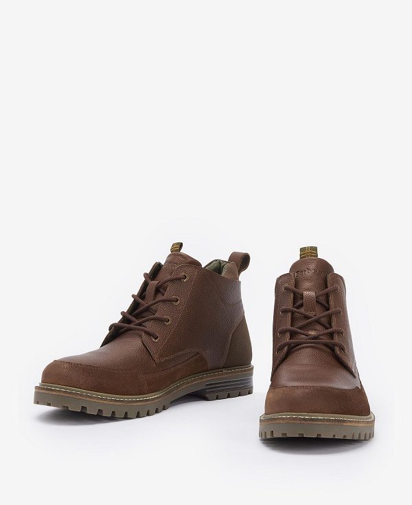 Barbour Quartz Derby Boots Brune | BABO88869