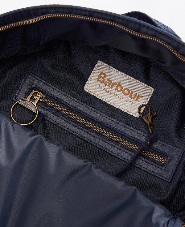 Barbour Quilted Backpack Mørkeblå | BABO89974