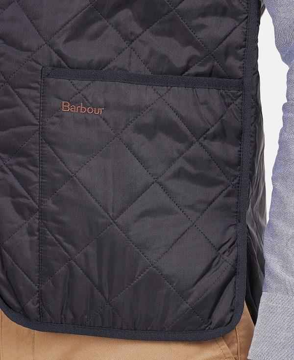 Barbour Quilted Zip-in Liner Mørkeblå | BABO87515