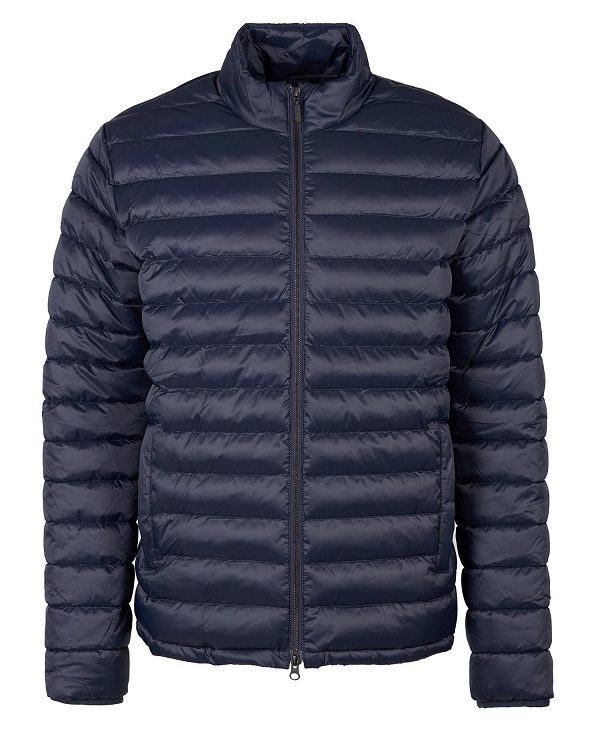 Barbour Racer Impeller Quilted Jacket Mørkeblå | BABO87308