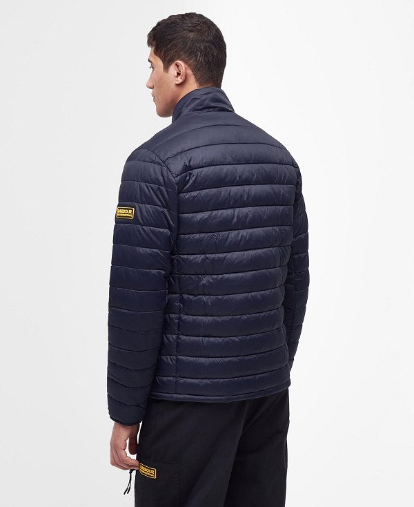 Barbour Racer Impeller Quilted Jacket Mørkeblå | BABO87308