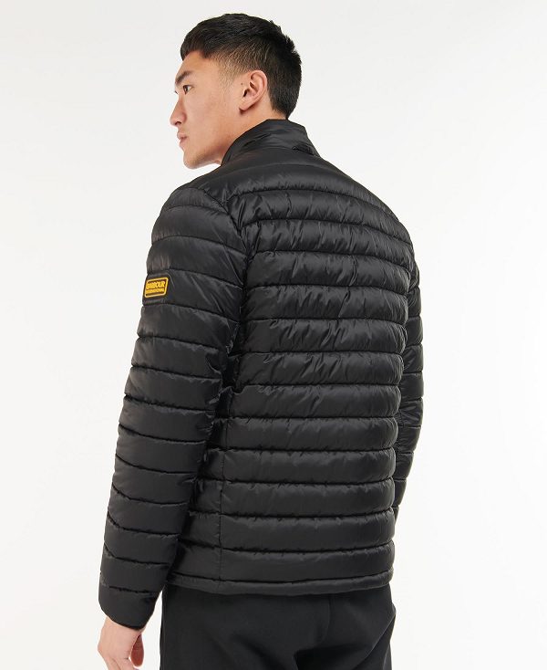 Barbour Racer Impeller Quilted Jacket Sort | BABO87293